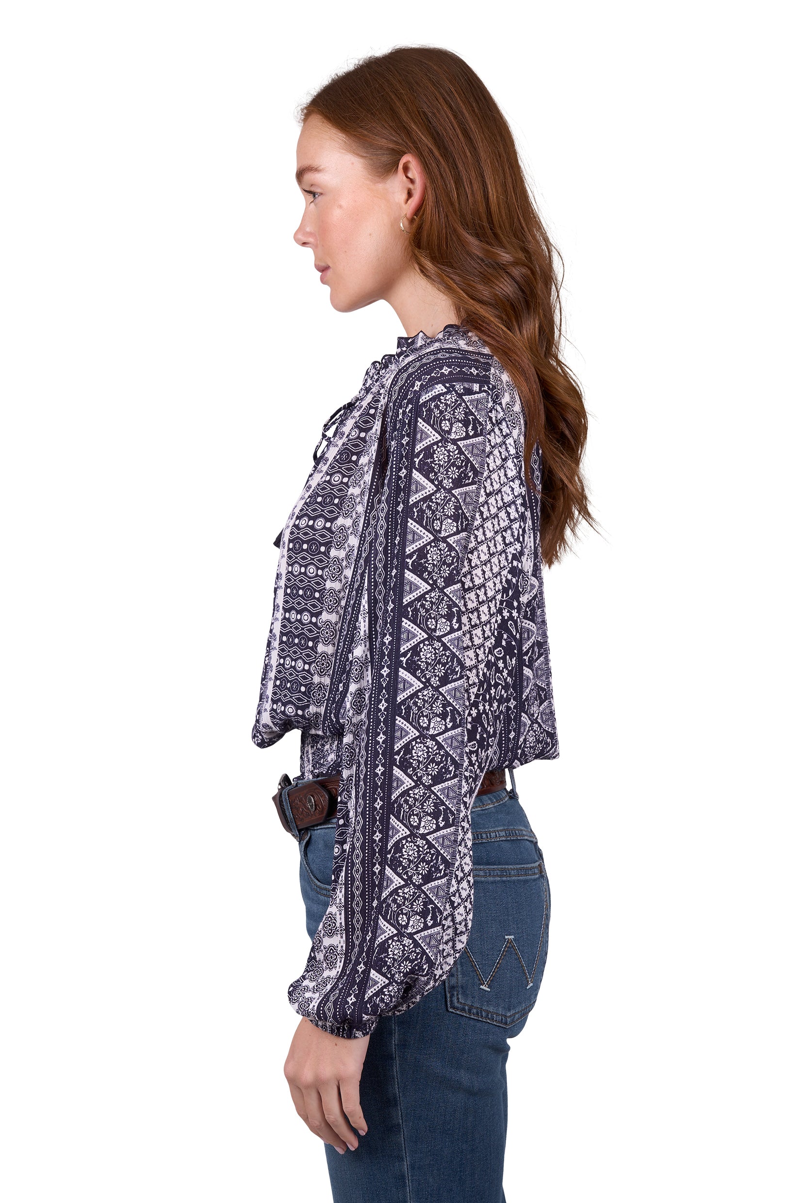 Wrangler Women's Lindsay LS Blouse