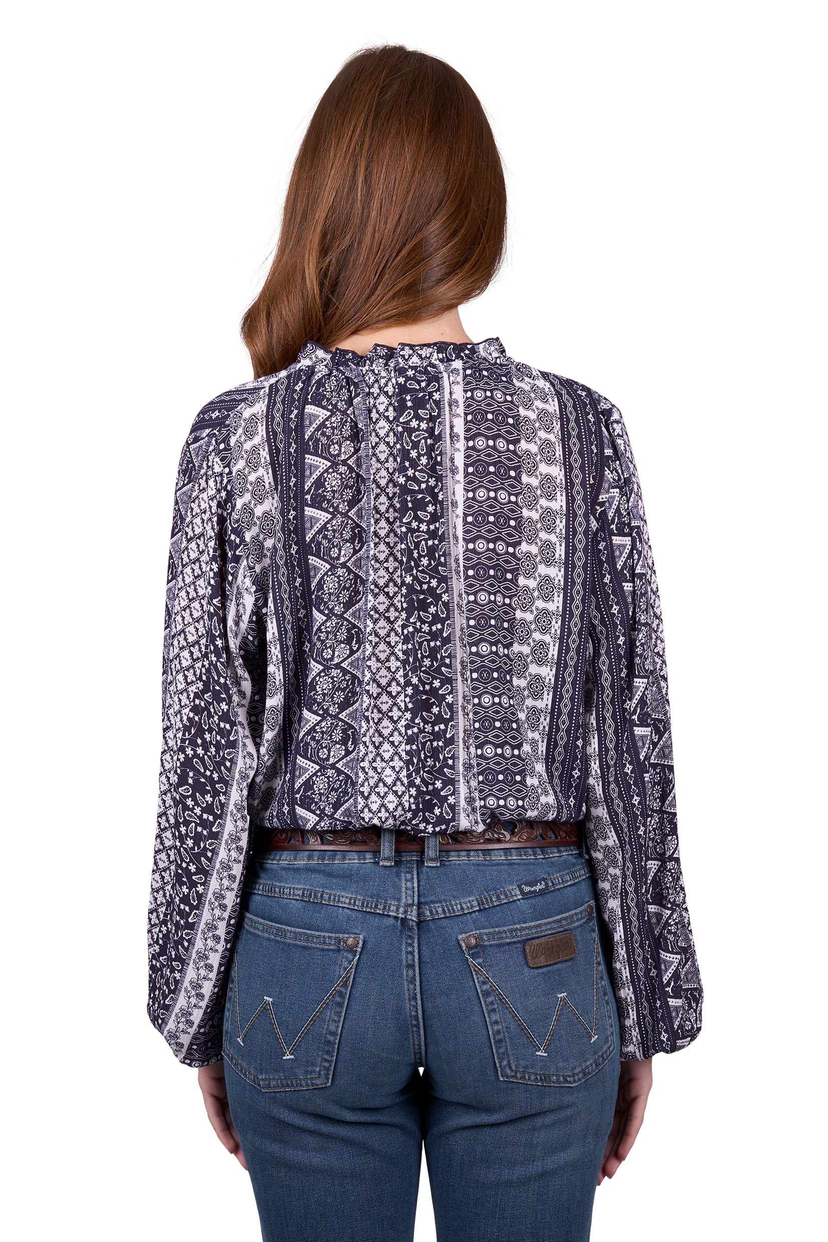 Wrangler Women's Lindsay LS Blouse