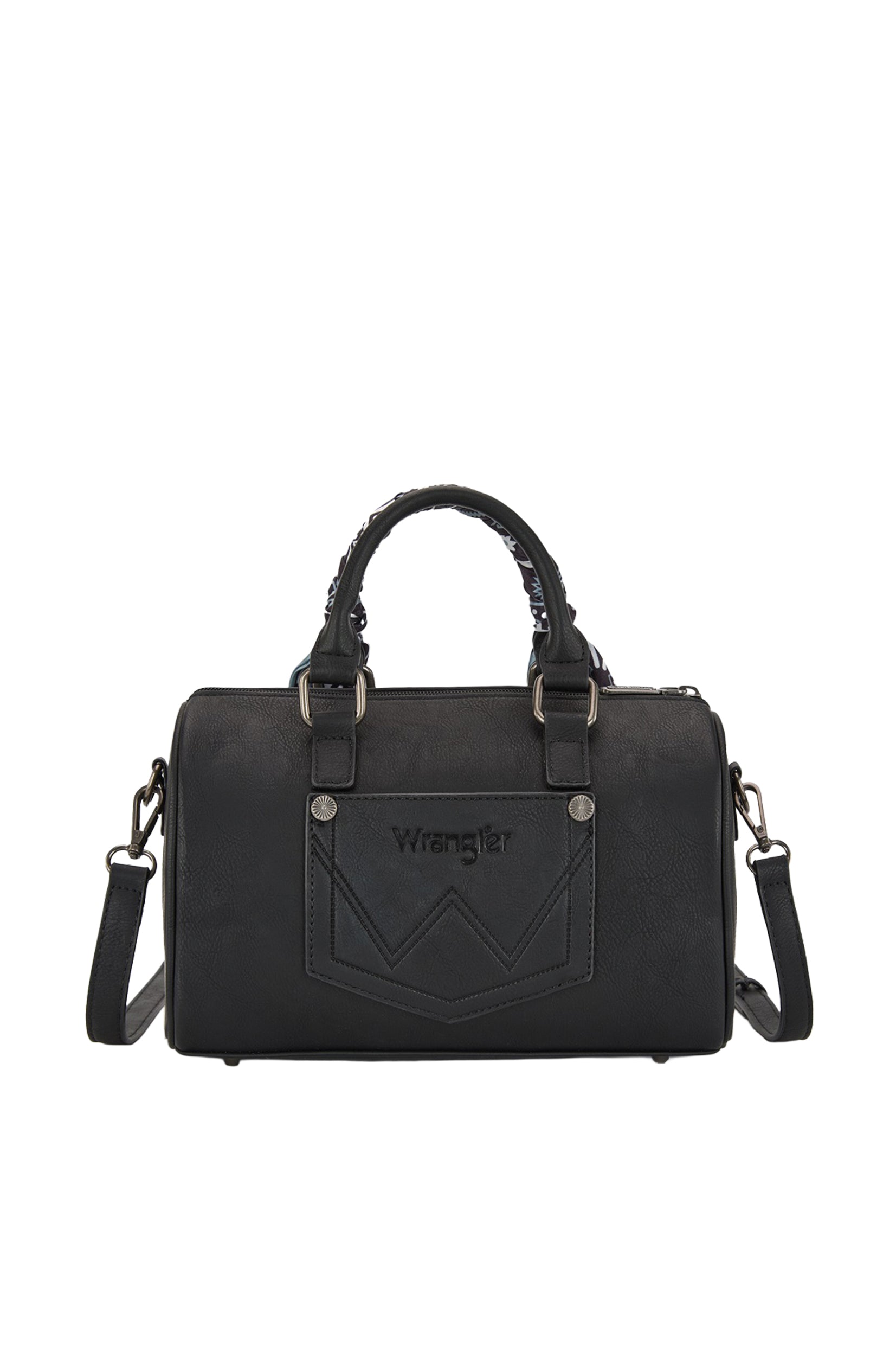 Wrangler Paisley Barrel Bag