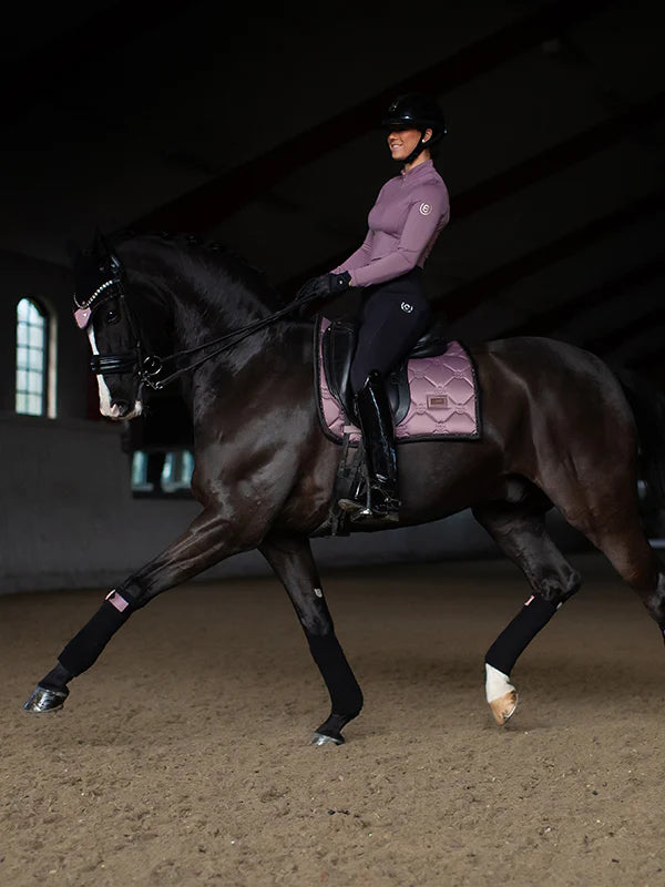 Equestrian Stockholm Dressage Saddle Pad Anemone