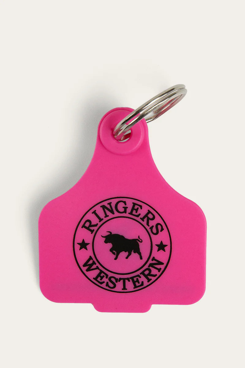 Ringers Western Cattle Tag Keyring
