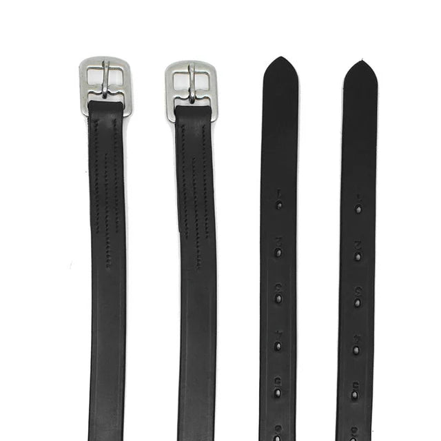 Eurohunter Stirrup Leather Childs Black