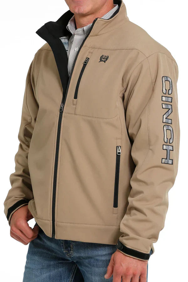 CINCH Men's Solid Bonded Jacket Brown MWJ1567008