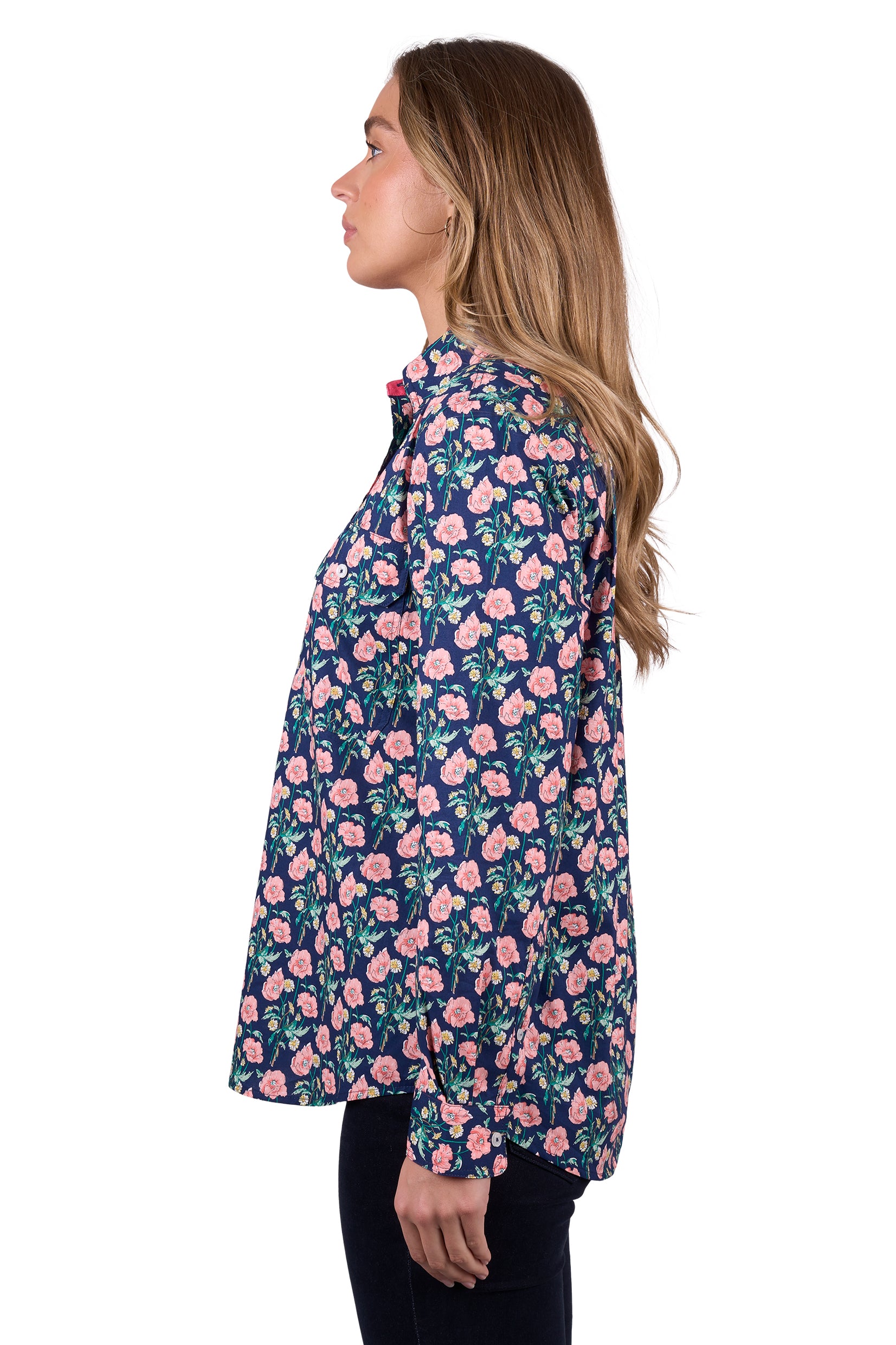 Hard Slog Women's Fauna 1/2 PLKT LS Shirt