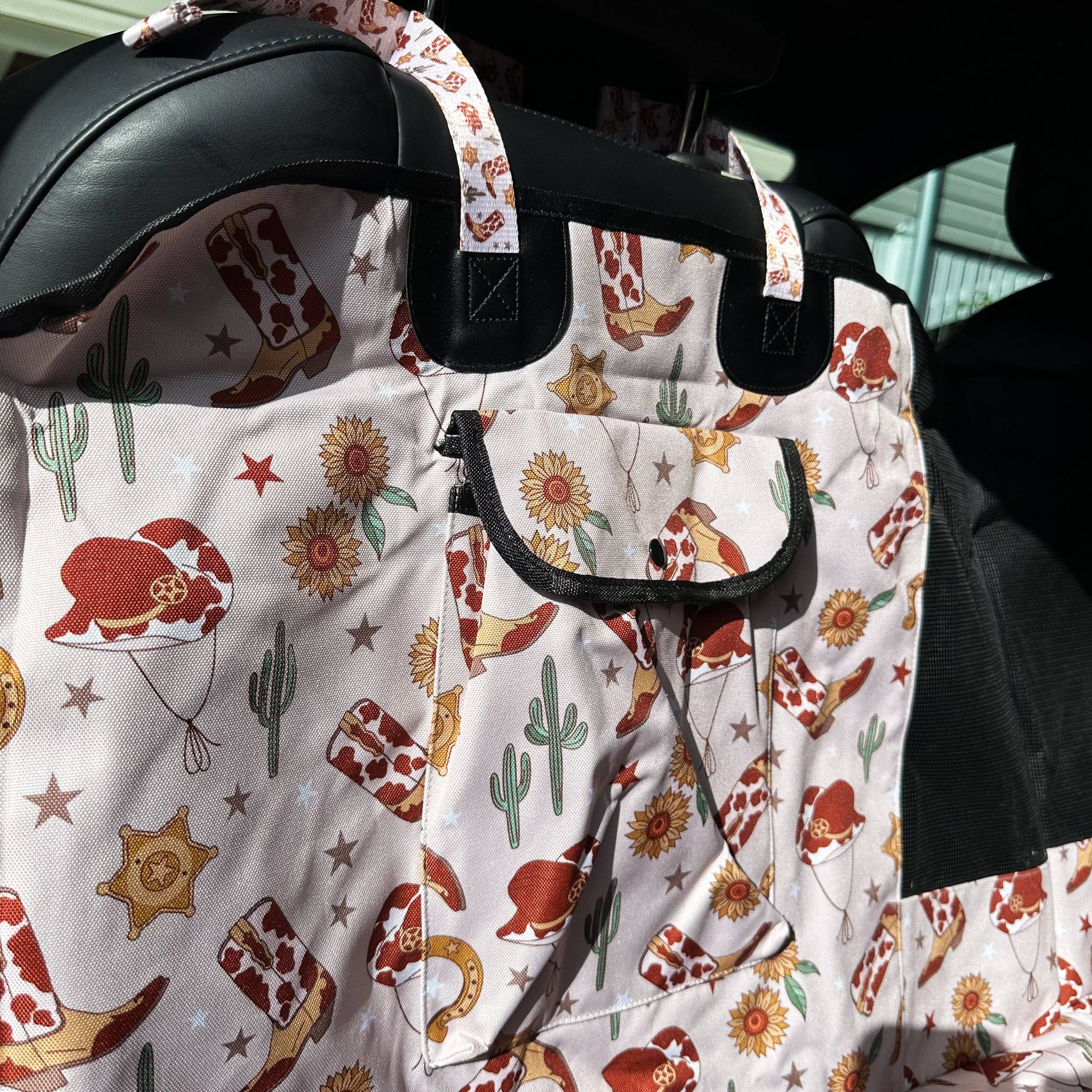 Howdy: Deluxe Hammock Car Seat Cover