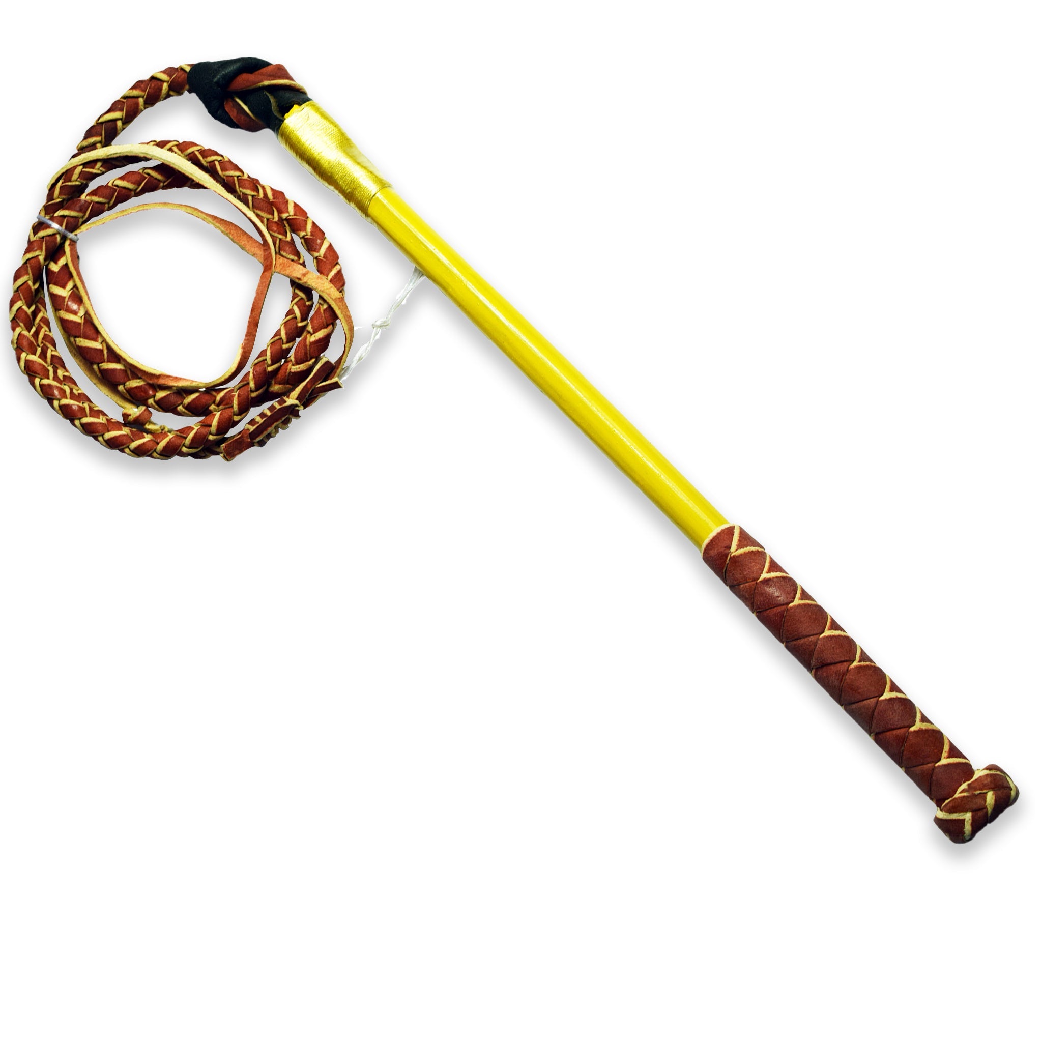 Ezy Ride Stock Whip Redhide 4'