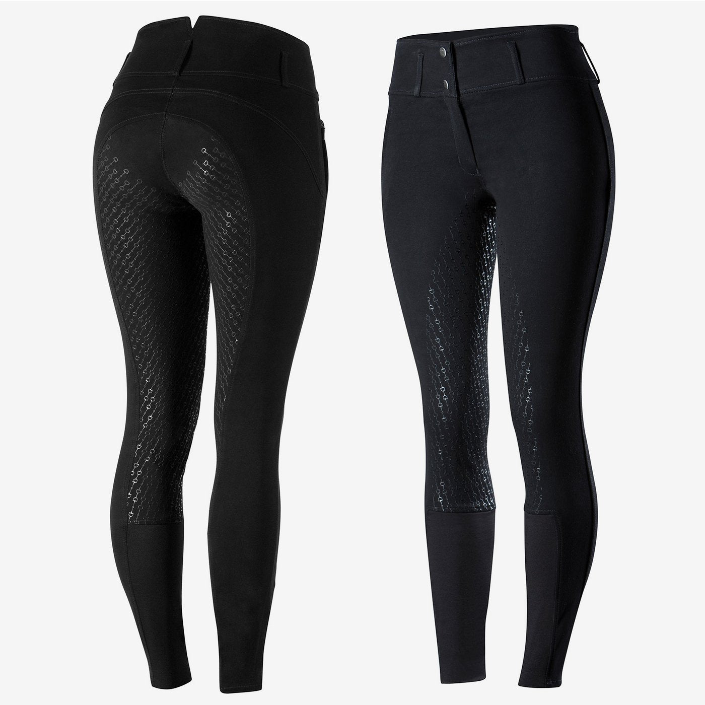 Horze Daniela Silicone FS Breech - Black