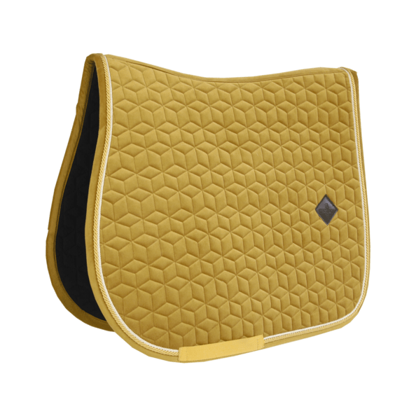 Kentucky Velvet Jump Mustard Set (Bonnet and Saddlepad)