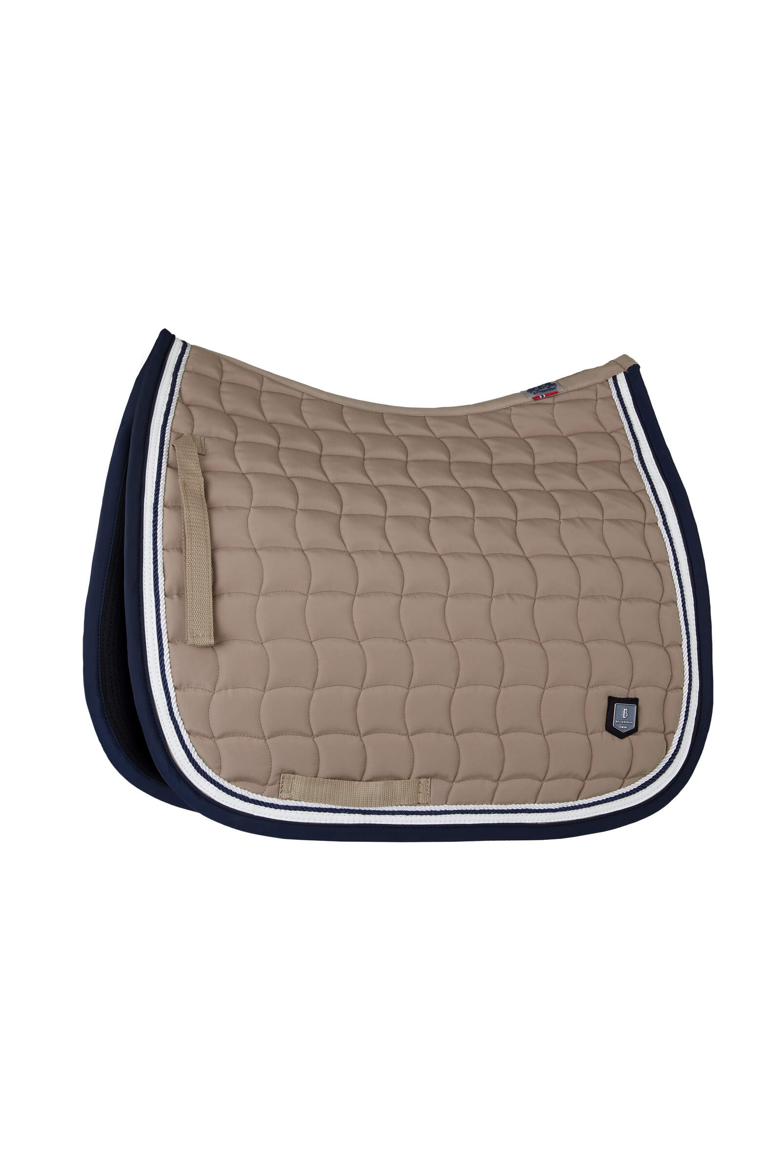 B Vertigo Cameron Dressage Saddle Pad with Cord Piping