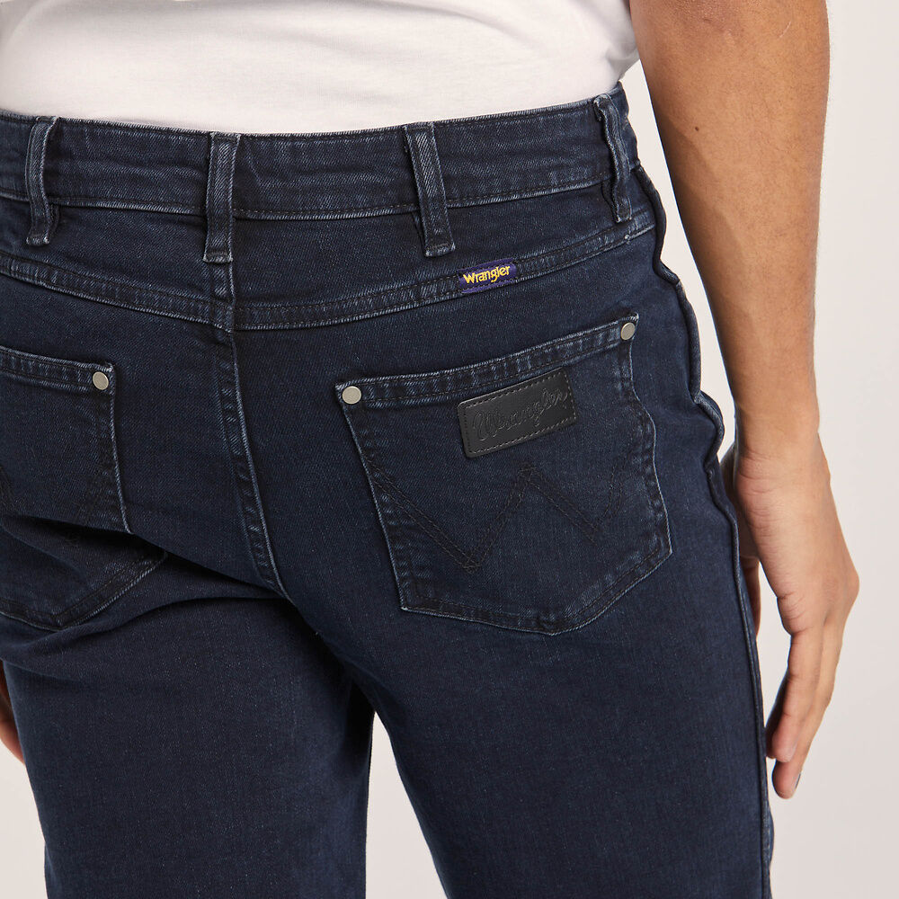 Wrangler Slim/Straight Blue/ Black Jean