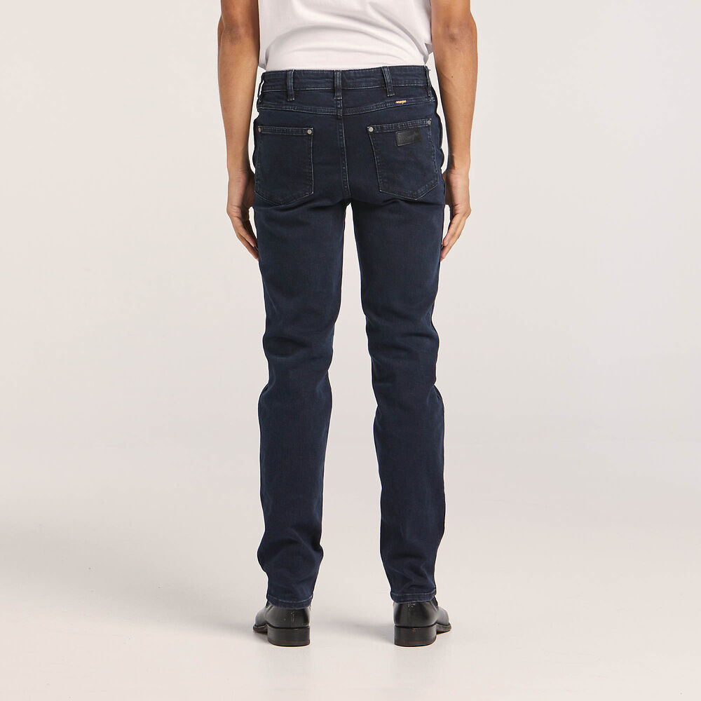 Wrangler Slim/Straight Blue/ Black Jean