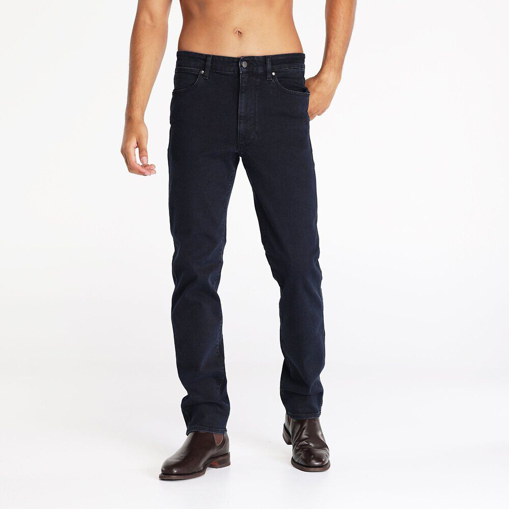 Wrangler Slim/Straight Blue/ Black Jean