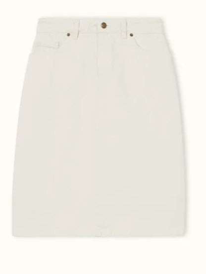 RM Williams Adavale Skirt Ecru 14