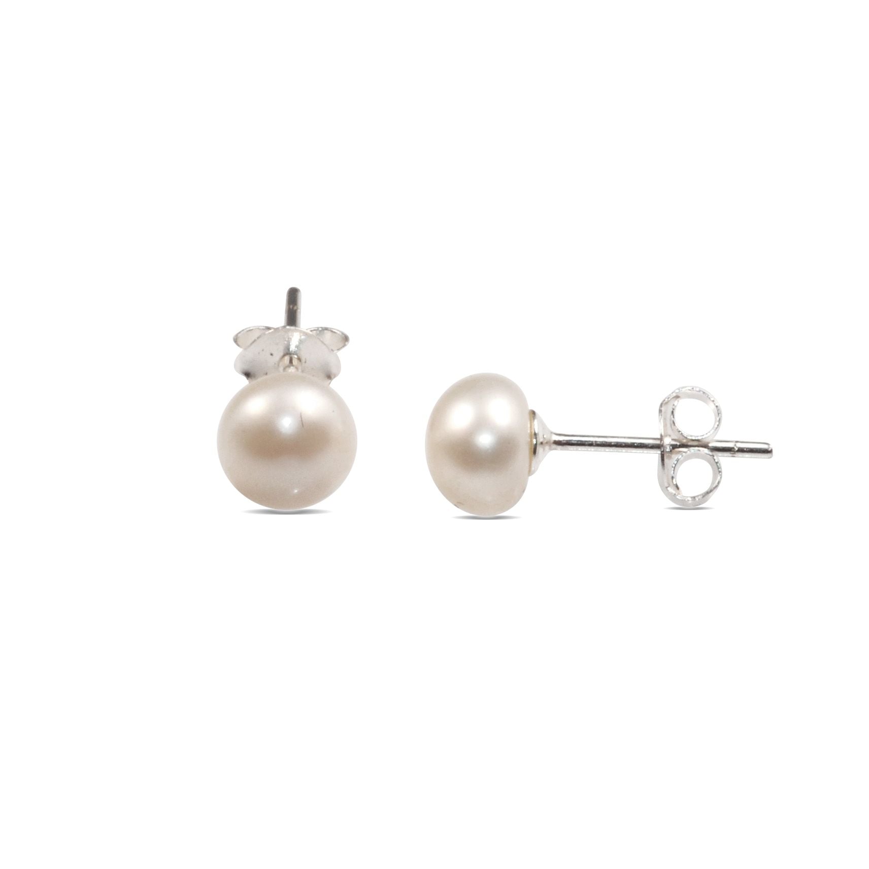 Mountain Creek Jewellery 5mm Freshwater Pearl Stud Earrings