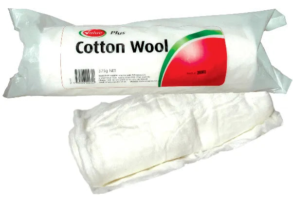 Value Plus Cotton Wool Roll 375gm