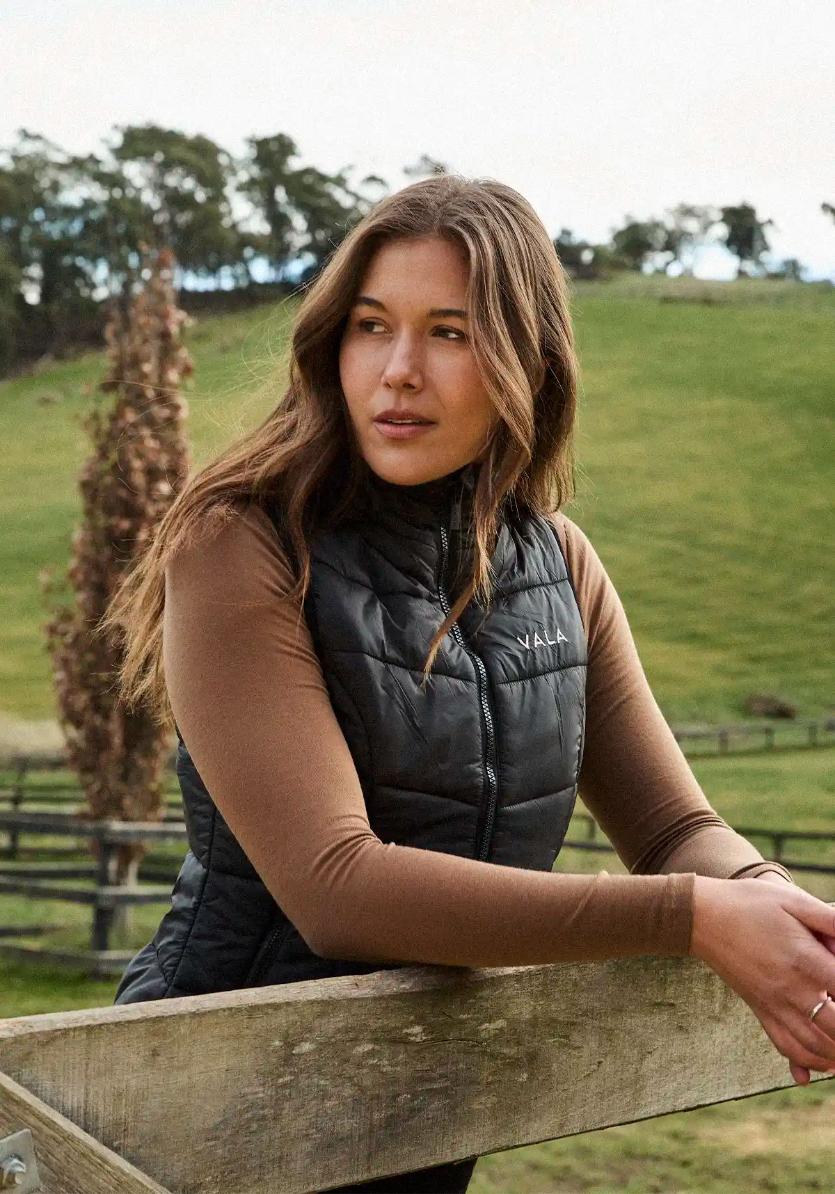 Vala Equestrian Slim Line Puffer Vest