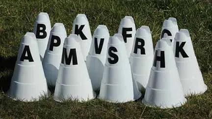 Large Dressage Cones (12 x 400mm)