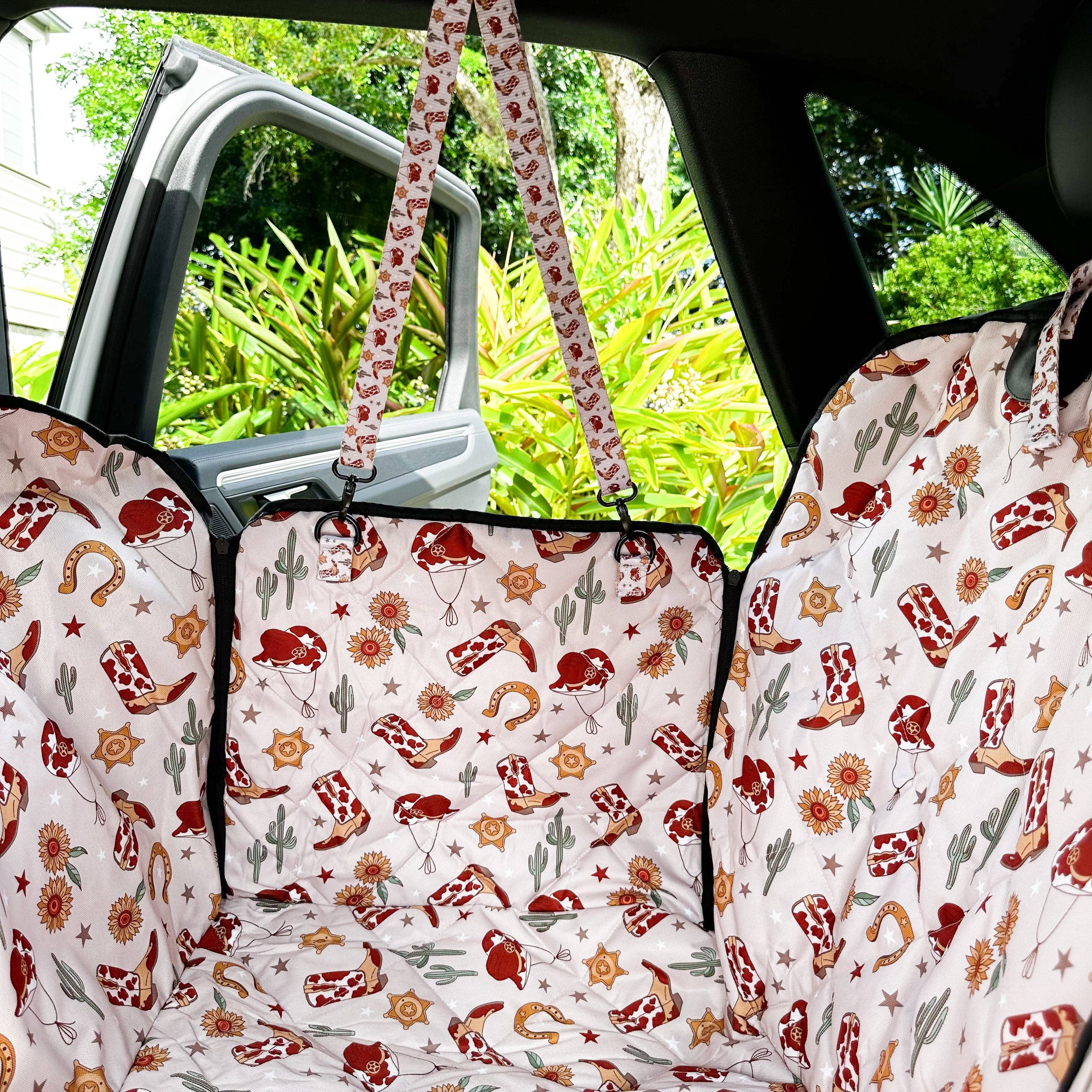 Howdy: Deluxe Hammock Car Seat Cover