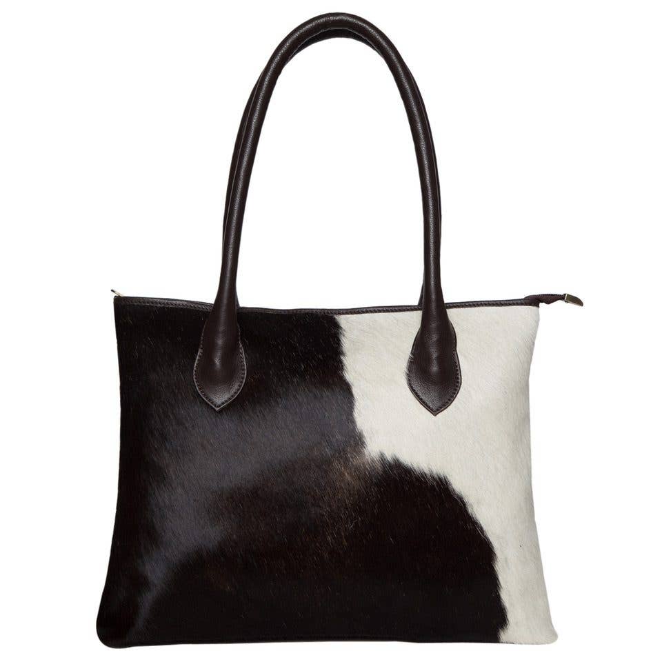 Cowhide Tote Bag - England (B71050)