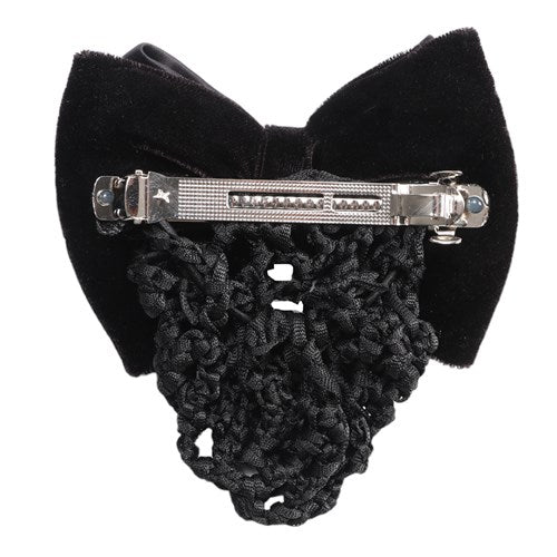 Crystal Show Bow Black