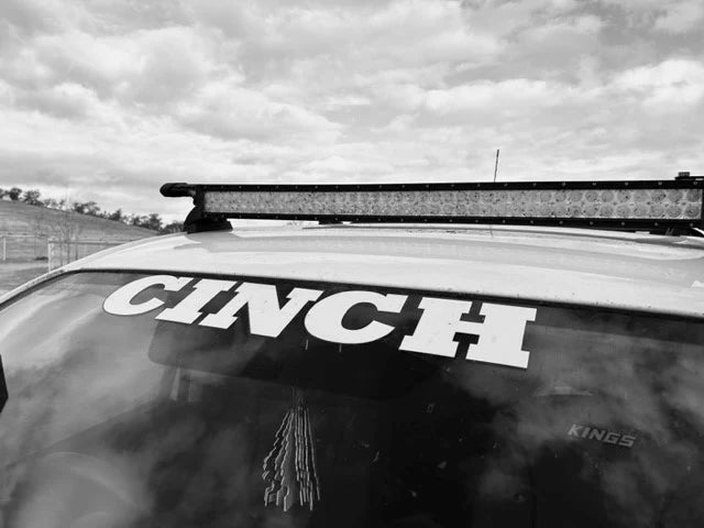 CINCH Decal Long White