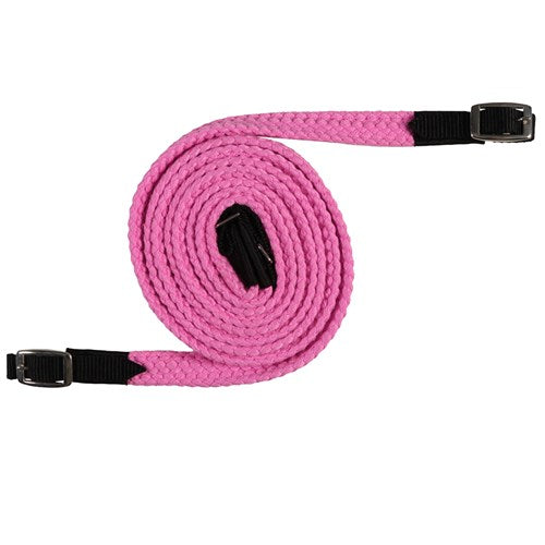 Cotton Hack Reins Pink 5"