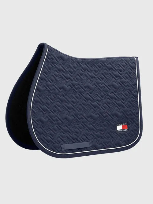 Tommy Hilfiger Oxford Jumping Saddle Pad Desert Sky