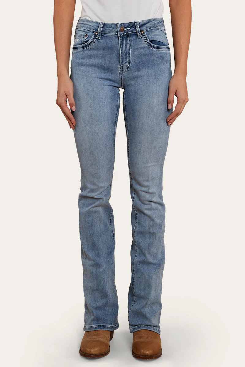 Ringers Western Caroline Rodeo Women's Mid Rise Bootleg Jean