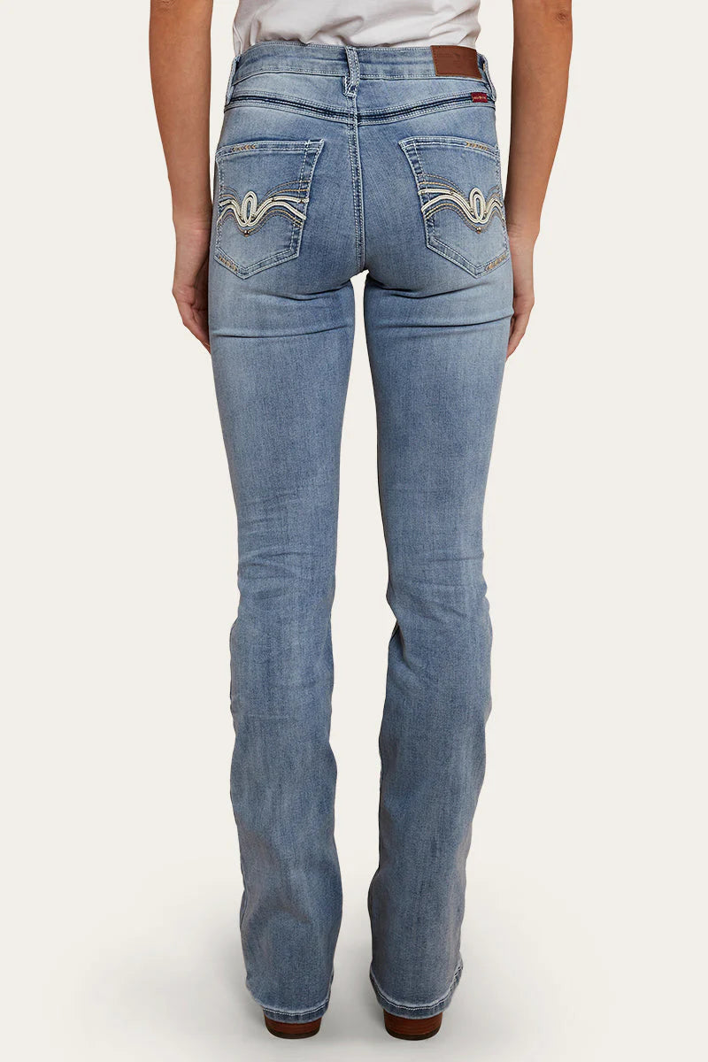 Ringers Western Caroline Rodeo Women's Mid Rise Bootleg Jean