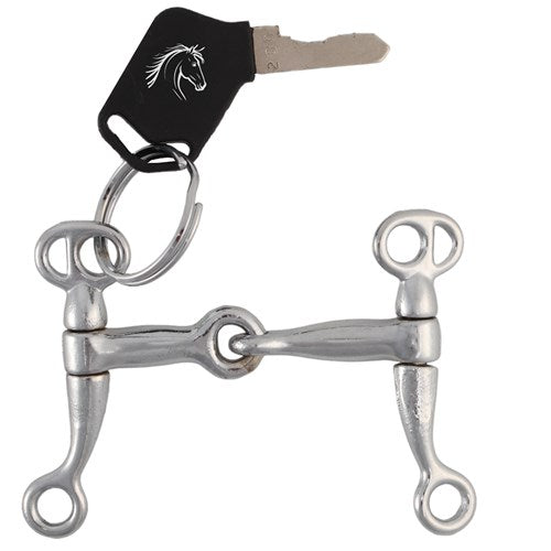 Western Snaffle Keyring