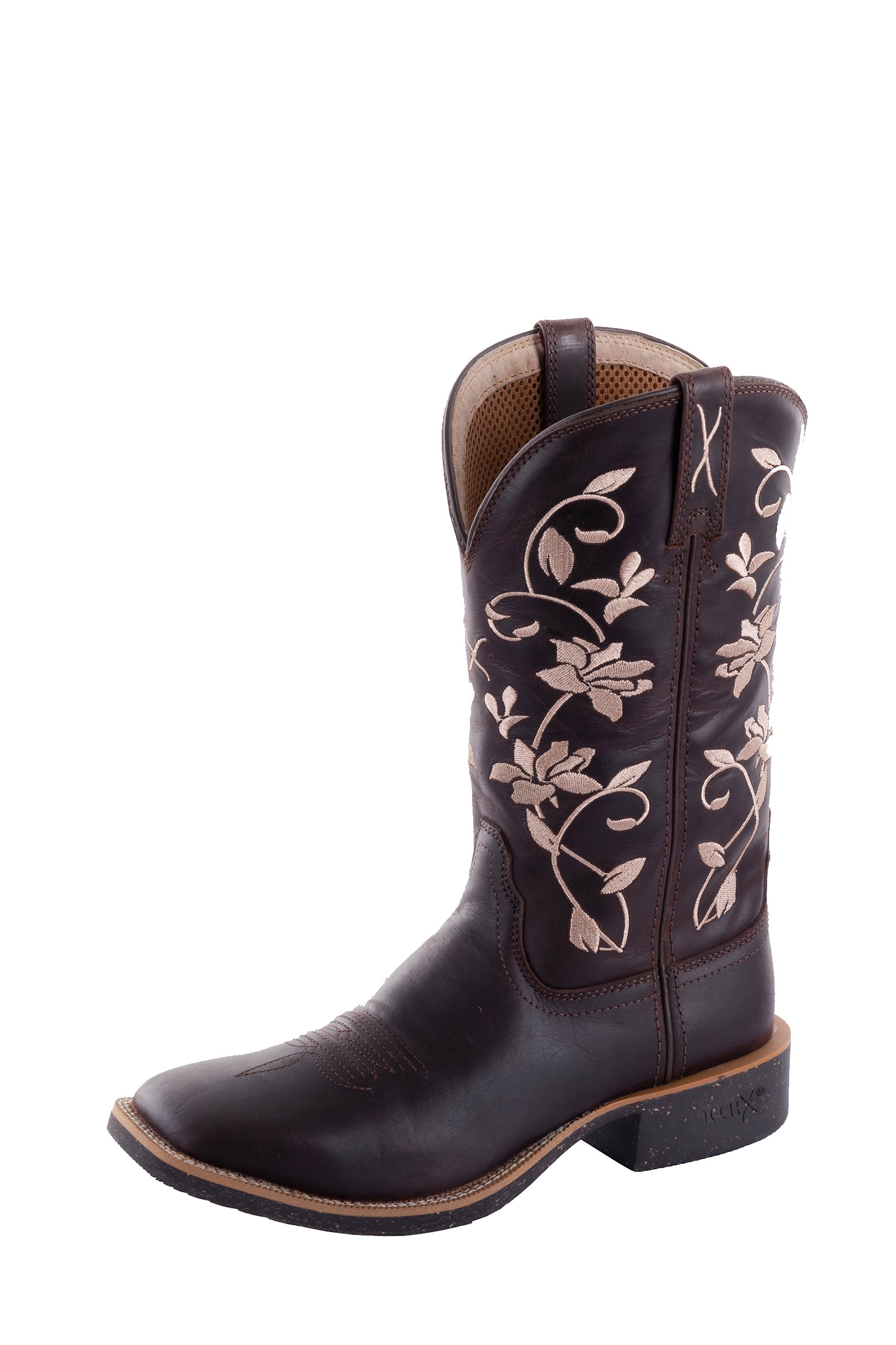 Twisted X Womens 11 Tech X2 Boot - Chocolate Truffle