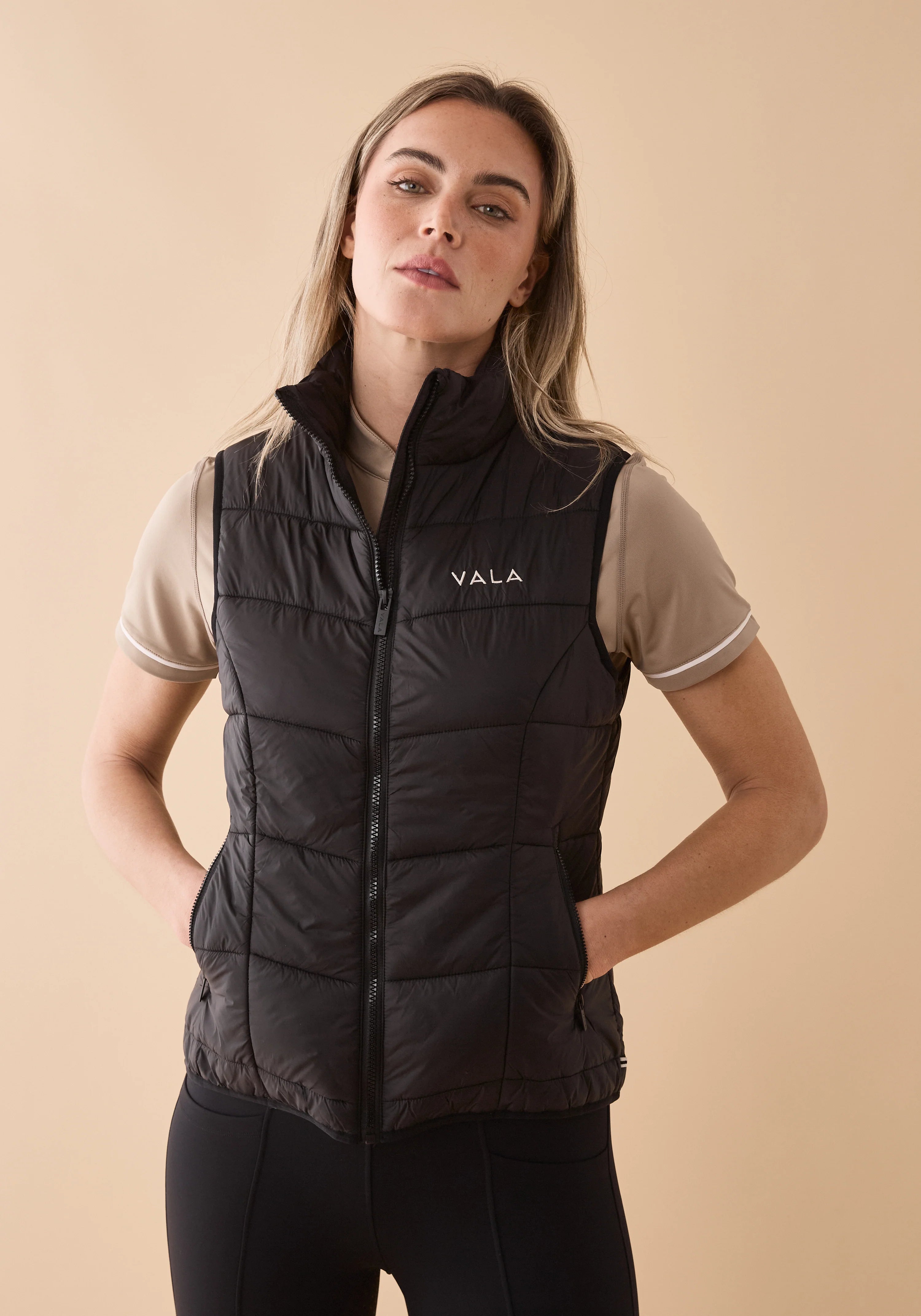Vala Equestrian Slim Line Puffer Vest