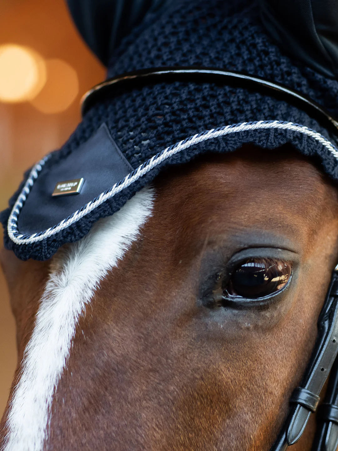 Equestrian Stockholm Fly Hood Midnight Blue