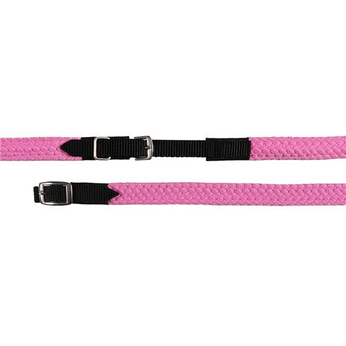 Cotton Hack Reins Pink 5"
