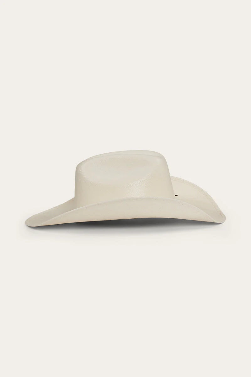 Ringers Western West Kids Paper Straw Hat - White