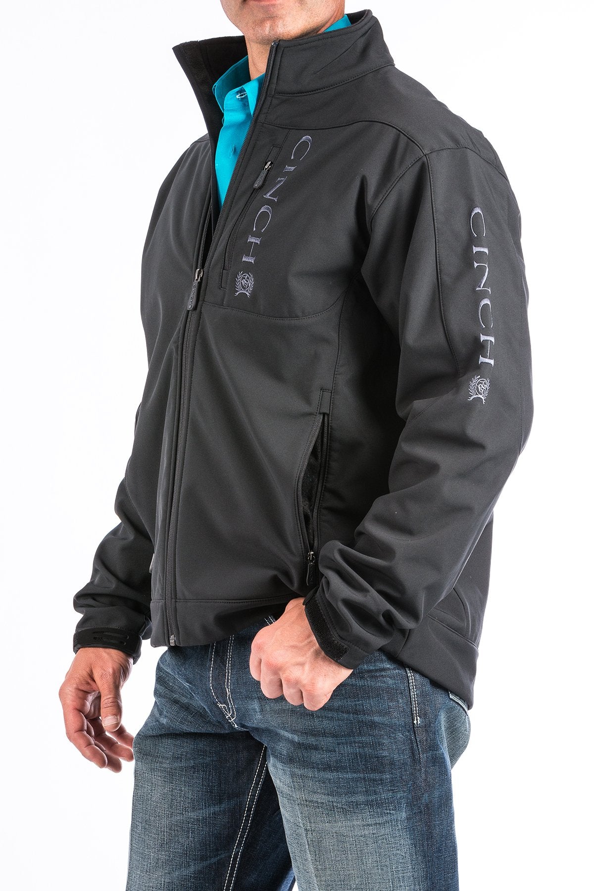 Cinch Men's Black Bonded Jacket