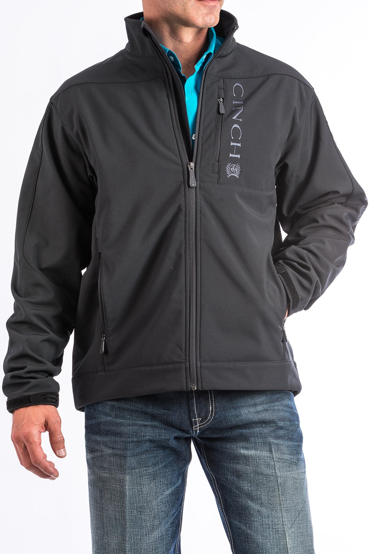 Men's Black Bonded Jacket MWJ1009000