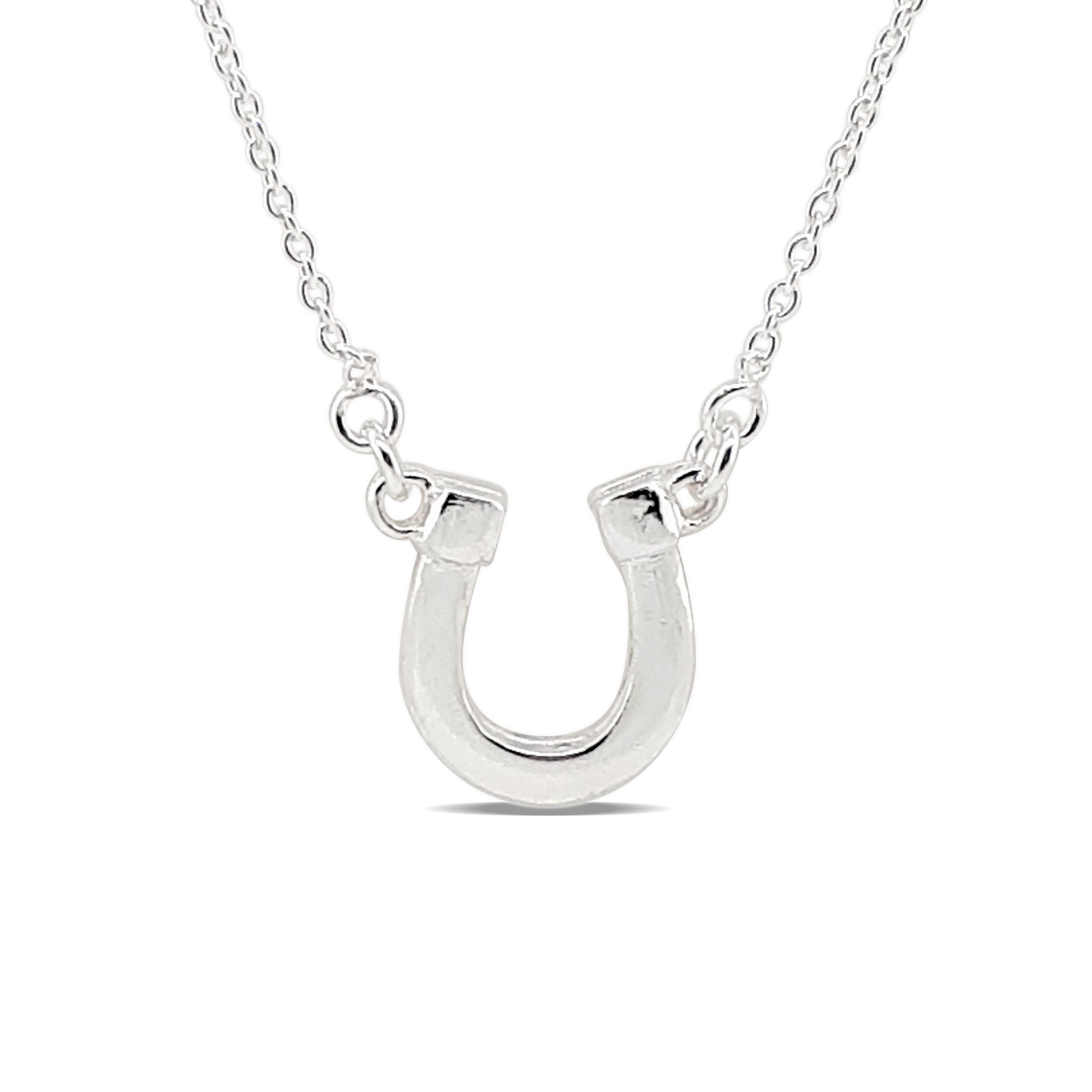 Mountain Creek Jewellery Sterling Silver Horseshoe Necklace