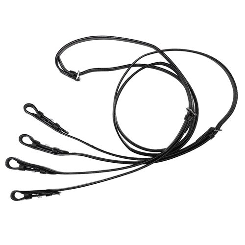 Forked Reins Black