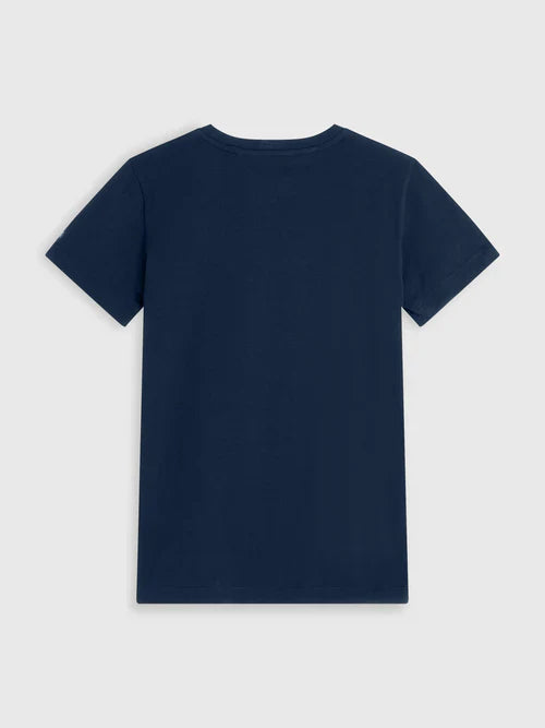 Tommy Hilfiger Manhattan Short Sleeve Rhinestone T-Shirt Desert Sky