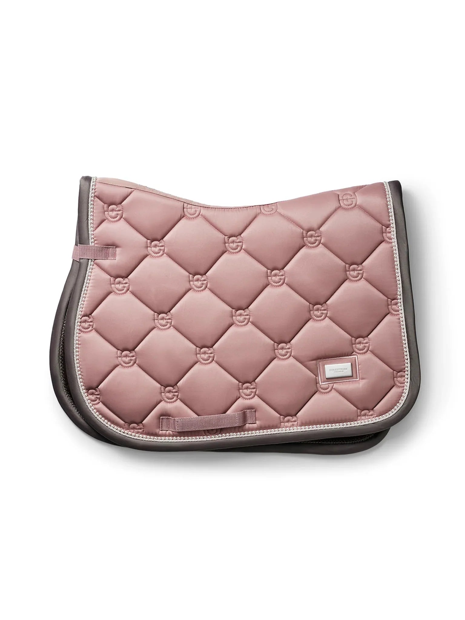 Equestrian Stockholm Jump Saddle Pad Pink Pearl