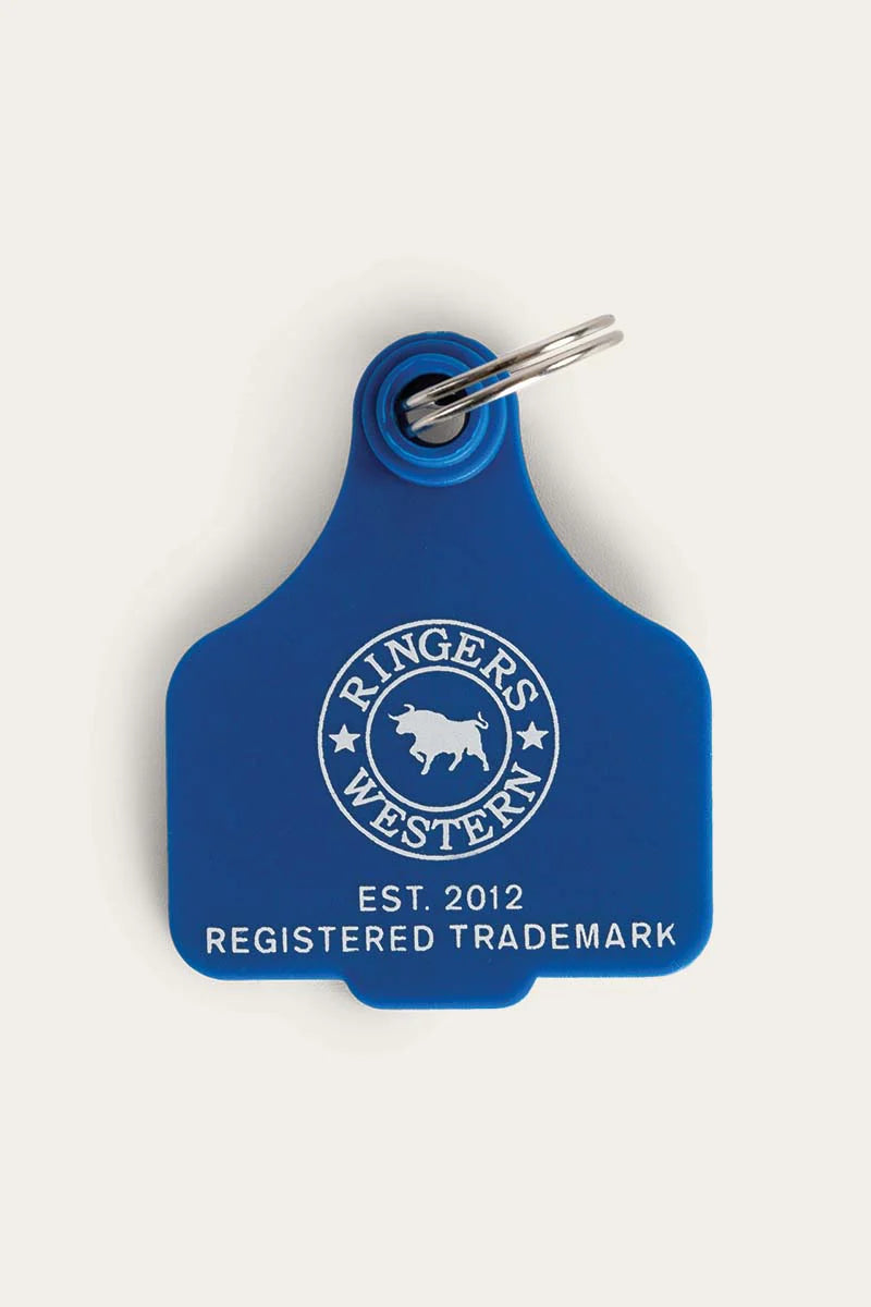 Ringers Western Cattle Tag Keyring