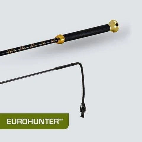 Eurohunter Dressage Whip Gold Black 110cm