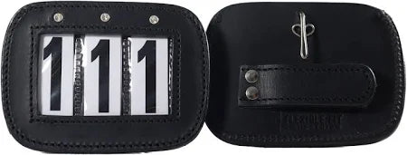 Leather and Crystal Bridle Numbers 3 Digit