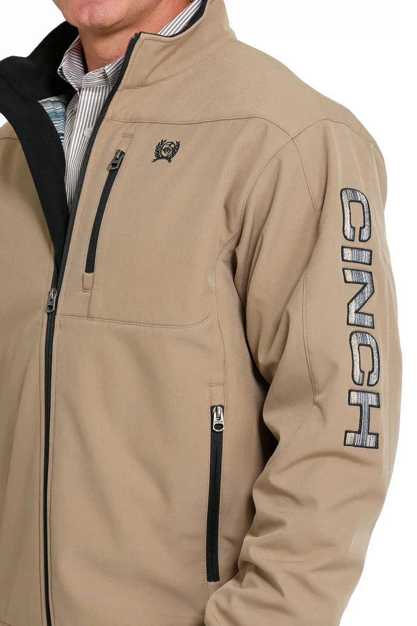 CINCH Men's Solid Bonded Jacket Brown MWJ1567008