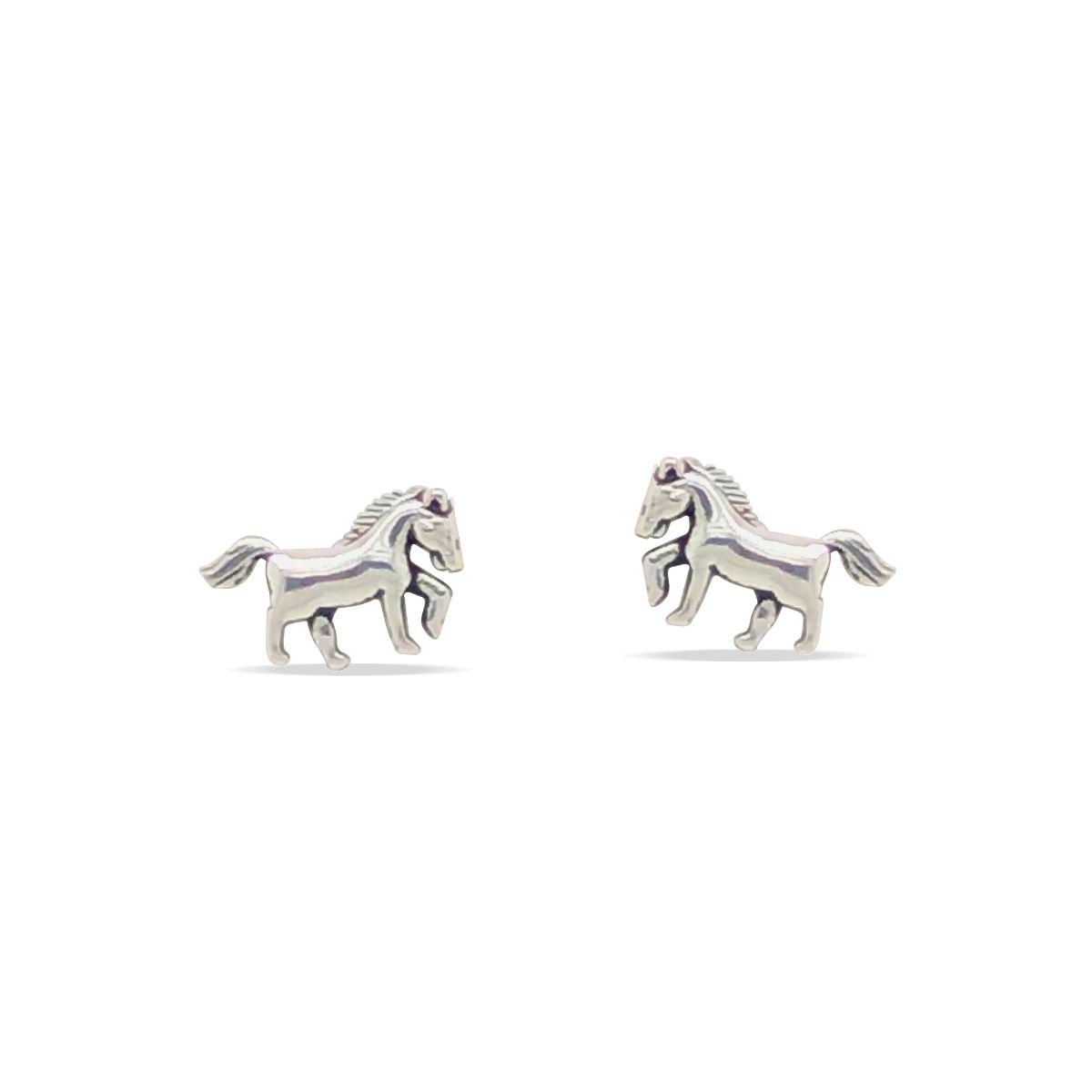 Mountain Creek Jewellery Sterling Silver Horse Stud Earrings