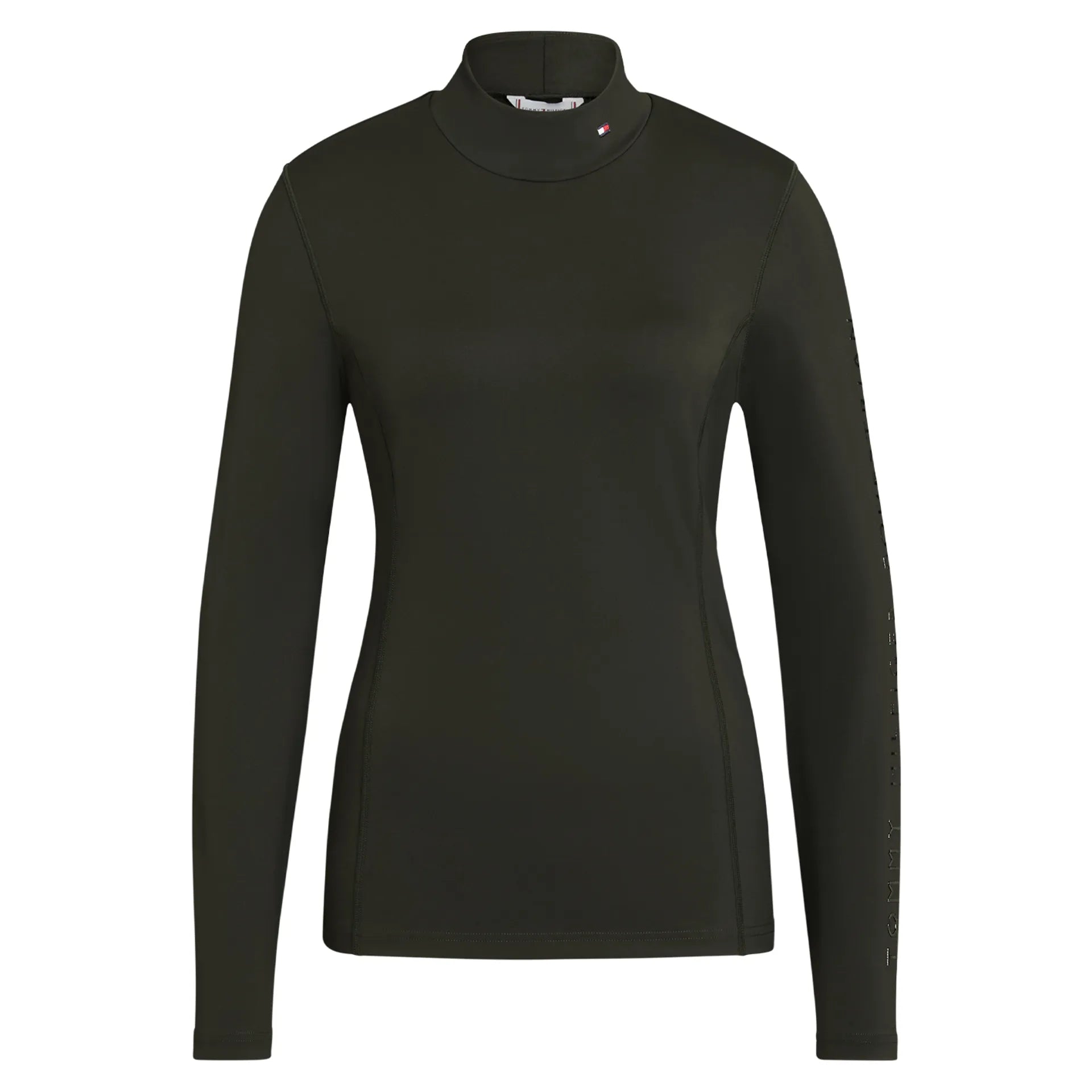 Tommy Hilfiger Ava High Neck Base Layer Pine
