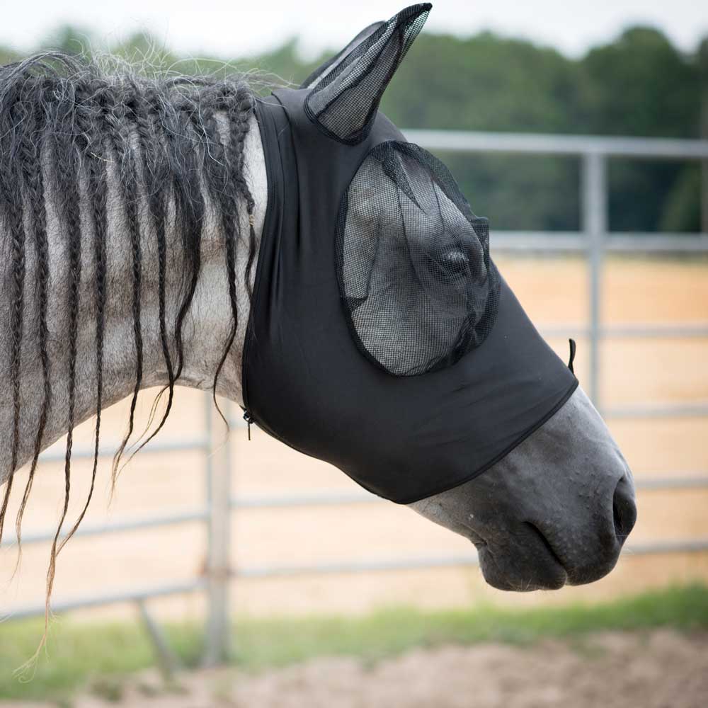 Lami-Cell Lycra Flymask Black