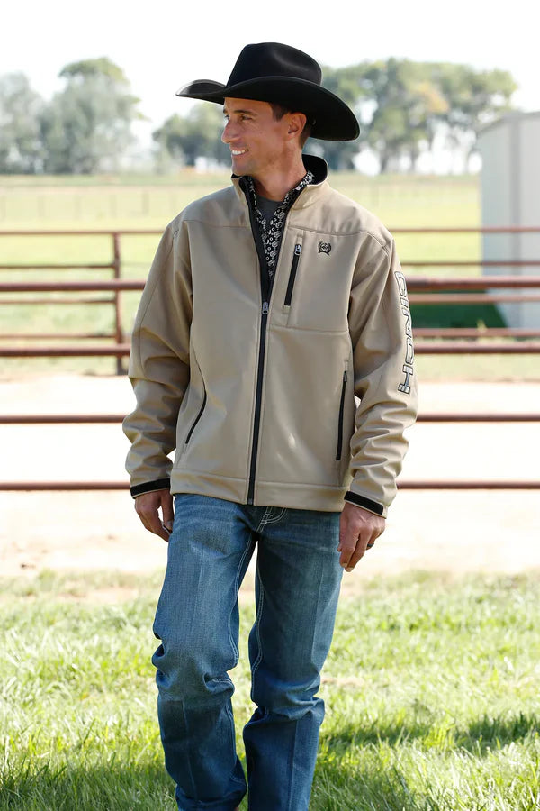 CINCH Men's Solid Bonded Jacket Brown MWJ1567008