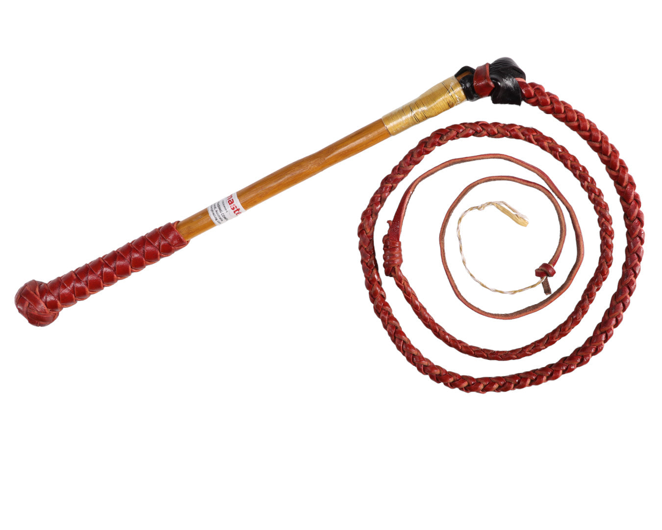 Stockmaster Redhide Yard Whip 4x4